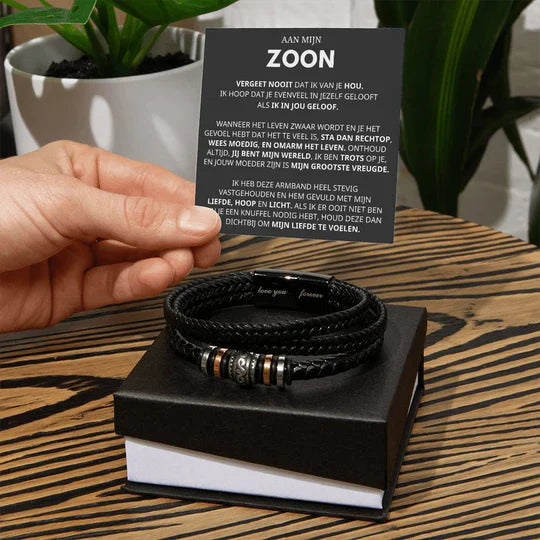 LuxeWrist | Leren Armband