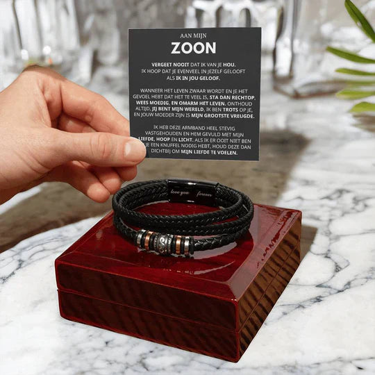 LuxeWrist | Leren Armband