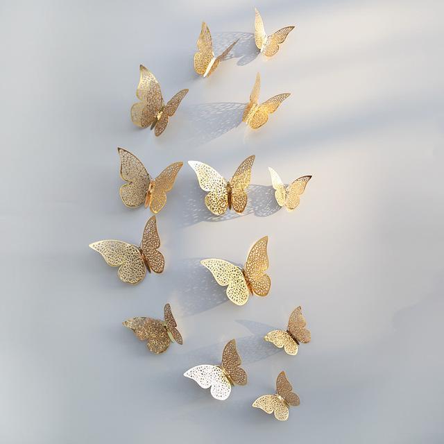 BeautiFly - Elegante 3D vlinder Lente Wanddecoratie