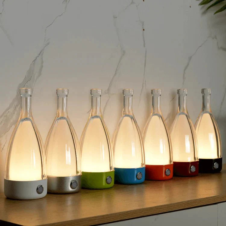 LumiBottle - Oplaadbare wijnflesvormige nachtlamp