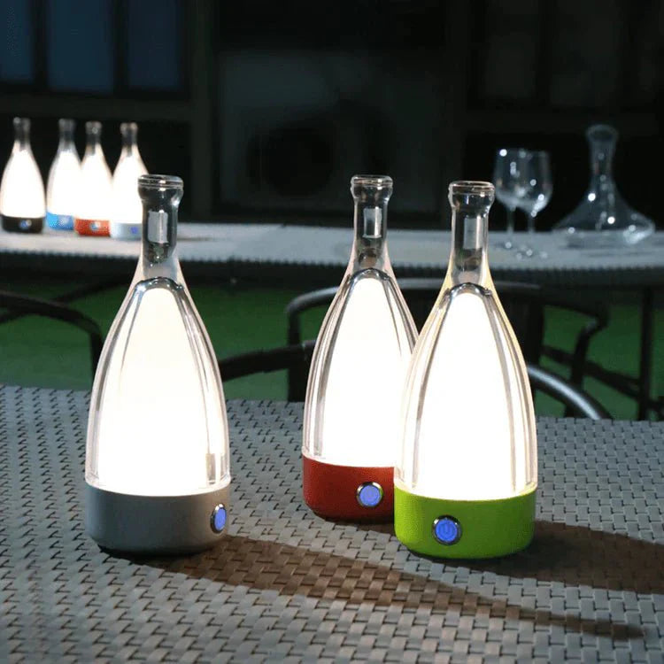 LumiBottle - Oplaadbare wijnflesvormige nachtlamp