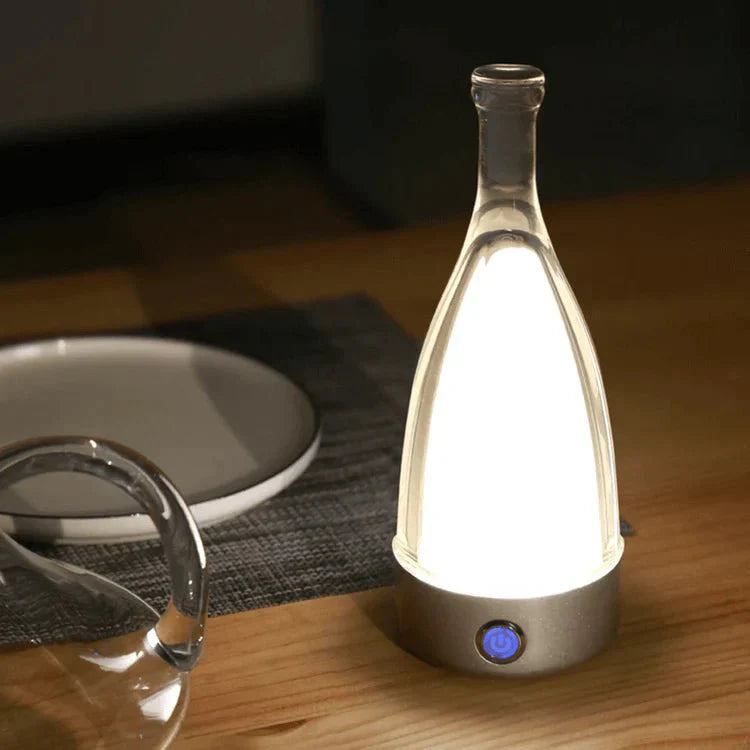 LumiBottle - Oplaadbare wijnflesvormige nachtlamp