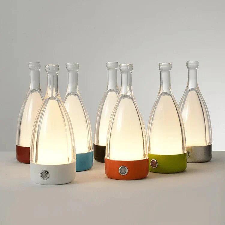 LumiBottle - Oplaadbare wijnflesvormige nachtlamp
