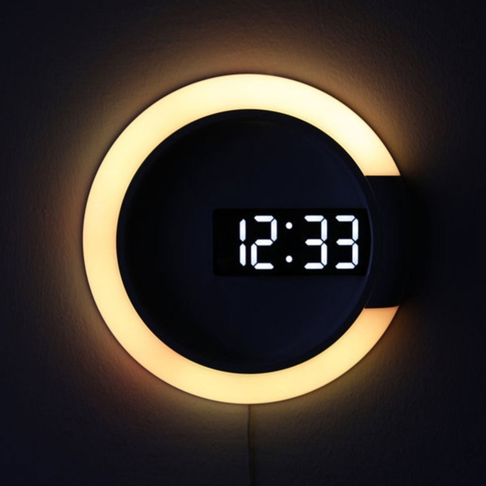 LumiEra - Verbazingwekkende op afstand bedienbare LED-wandklok