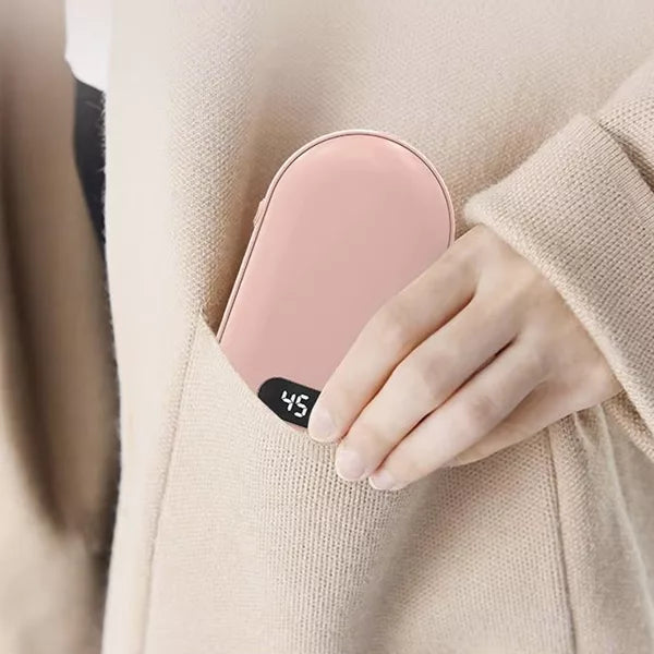 WarmyGo - Draagbare handwarmer met 9000mAh powerbank