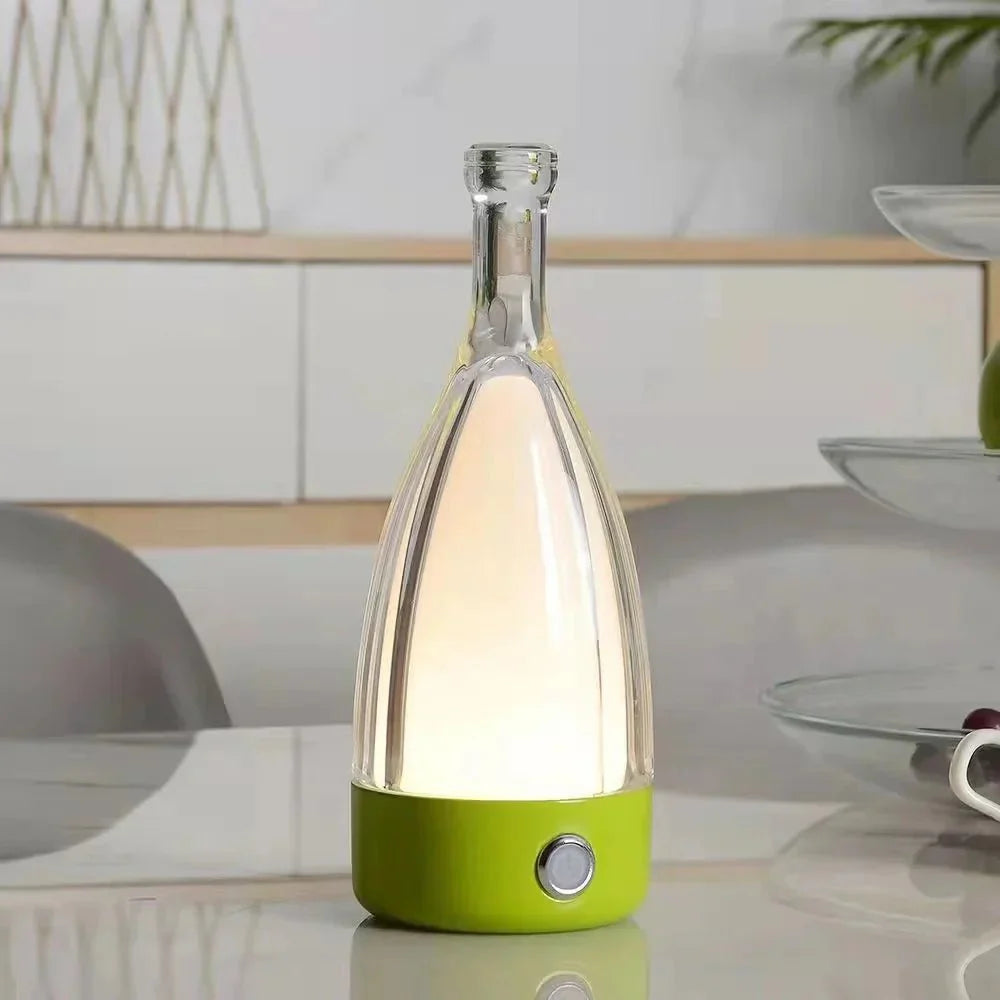 LumiBottle - Oplaadbare wijnflesvormige nachtlamp