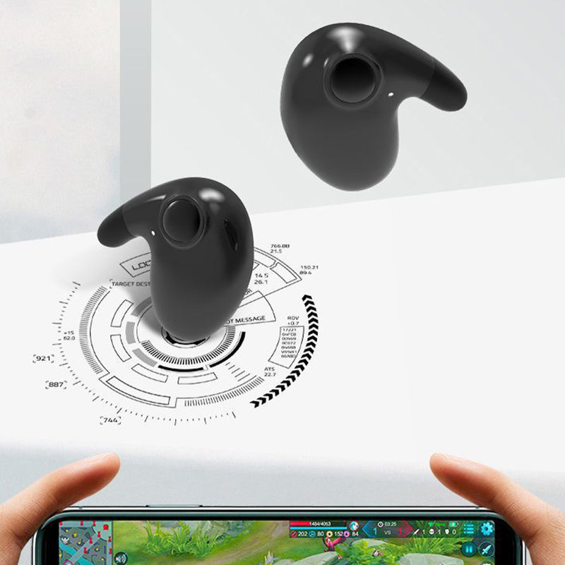 SilentEase - Draadloze Slaapkoptelefoon die Onzichtbaar en IPX5 Waterdicht is