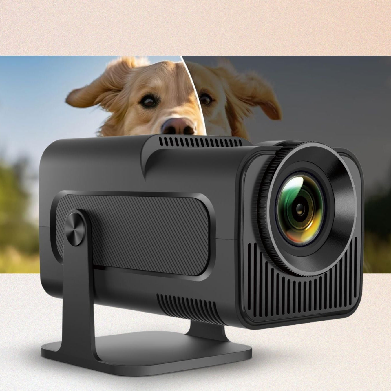 VisionBeam - 1080p Beamer met schermspiegeling en afstandsbediening