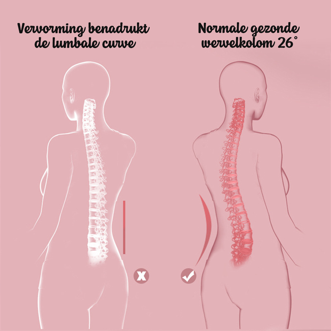 VerveGlow - Rugstretcher - Verminder rugpijn en bevorder een gezonde doorbloeding