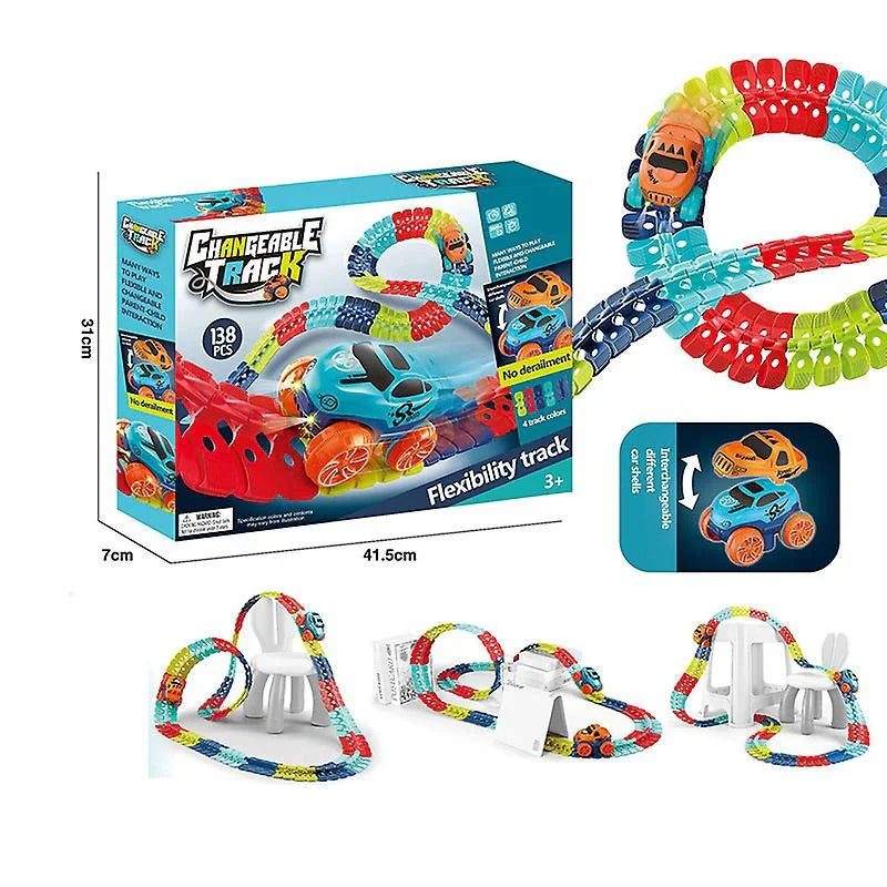 RaceCraft - Ontwikkel de creativiteit - Flexibele racebaan