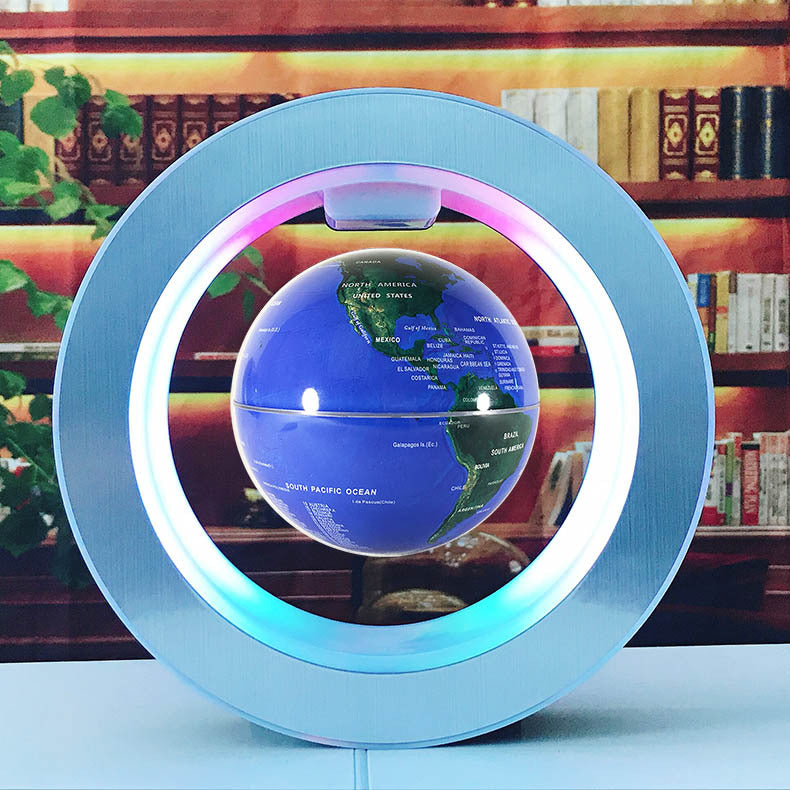 OrbitGlow - Drijvende aardebol LED-lamp