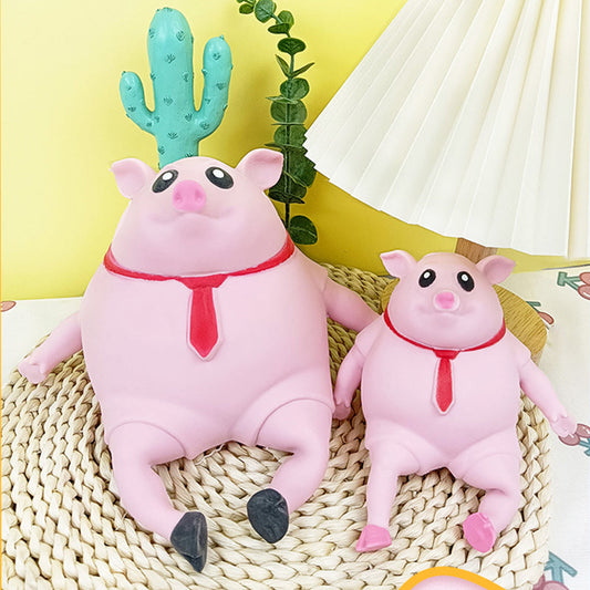 StressSqueeze - Roze Varkens Decompressiespeelgoed