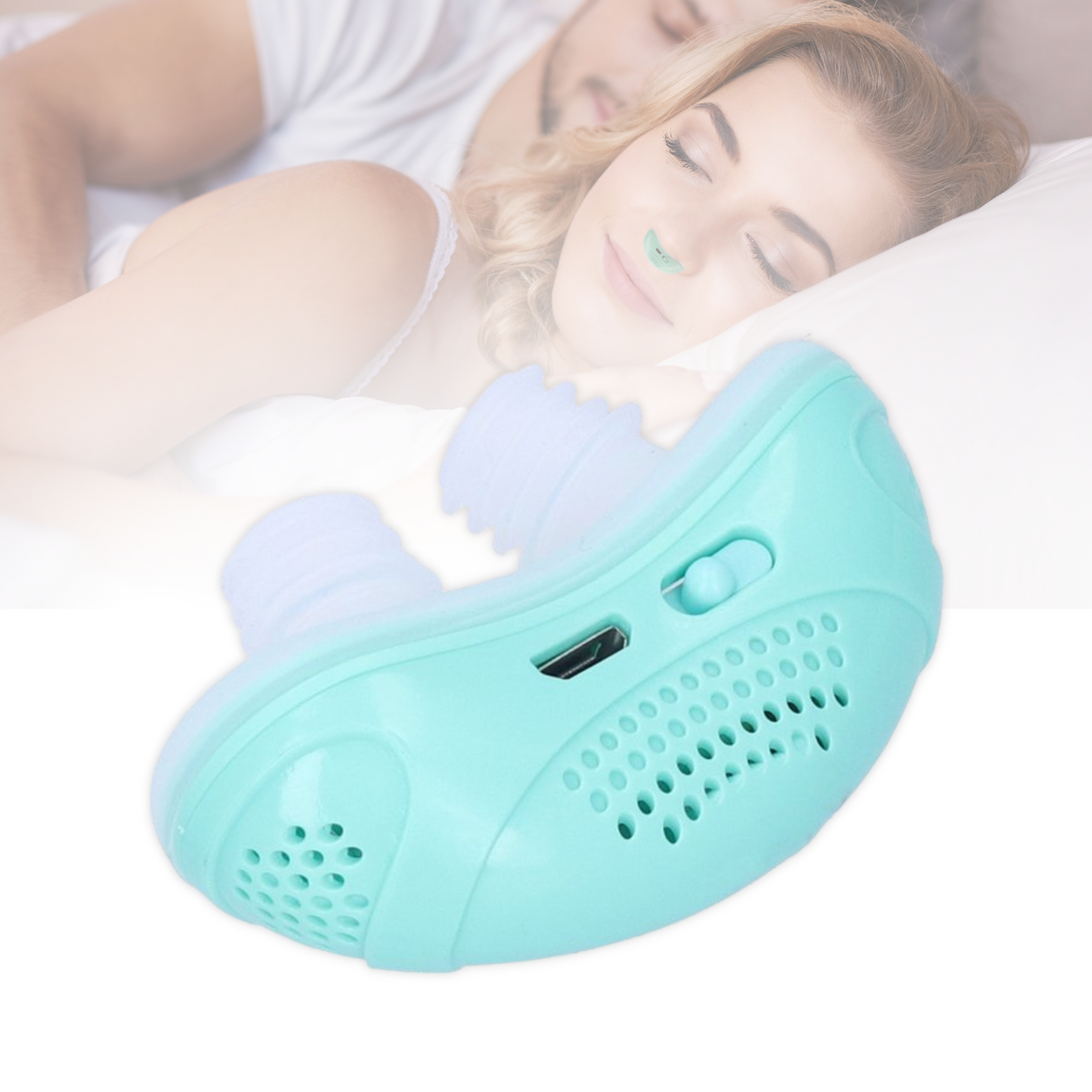 EleganceGlow - Slimme Anti-Snurk CPAP Alternatief | Draagbaar & Effectief