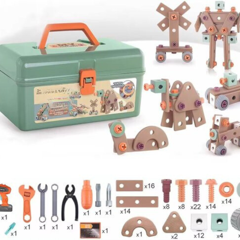BuildBuddies - Bouwset speelset voor kleine knutselaars