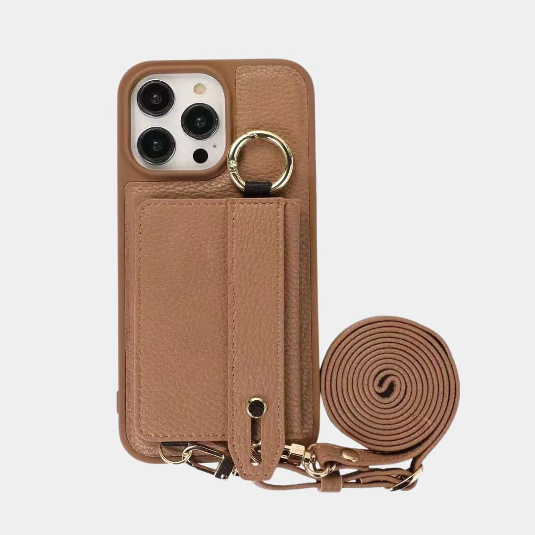 StrapPro - Kleurige iPhone crossbody hoes met schouderband