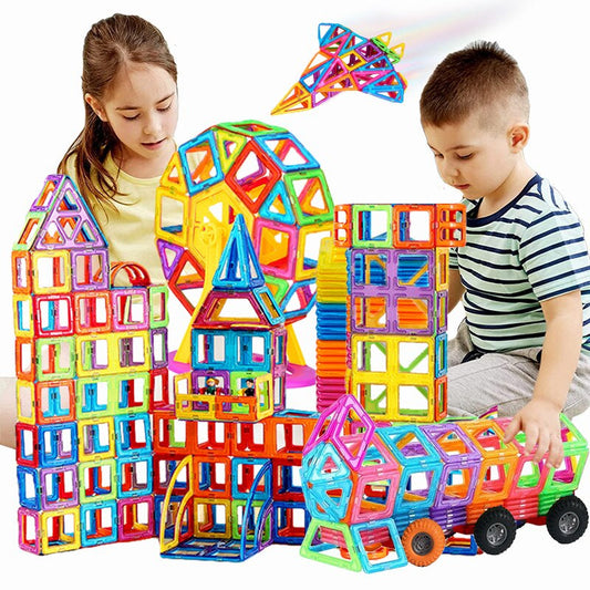 MagnaMinds - Laat je eigen creativiteit de vrije loop met magnetische tegels