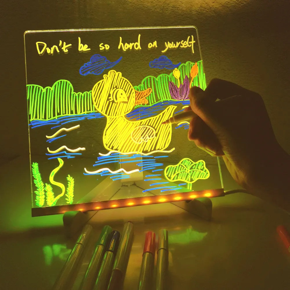 DoodleDelight | Verlichte Fantasieën - Tekenbord