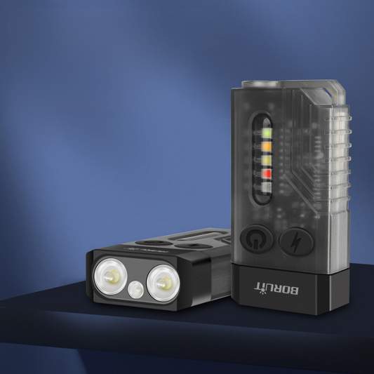 PrismFlash - Ultraheldere EDC-Taschenlampe met meerdere kleuren