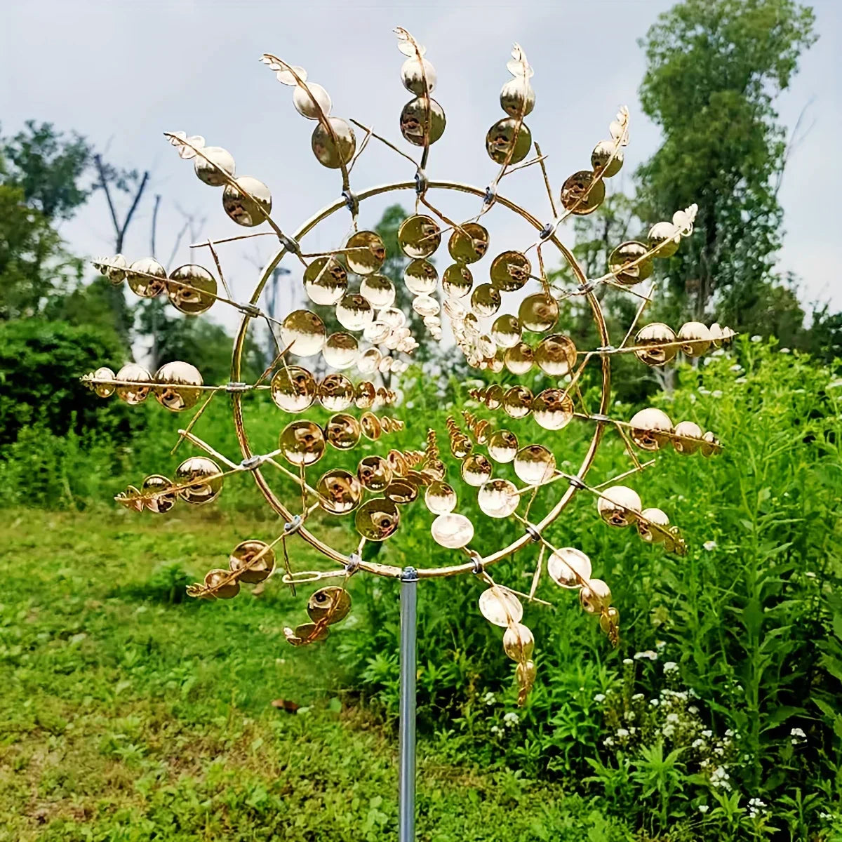 EcoTwirl - Metalen Kinetische Windmolen