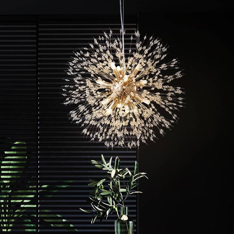 Craftique - Lili Design LED Hanglampen Wit Gouden Metaal Woonkamer Eetkamer