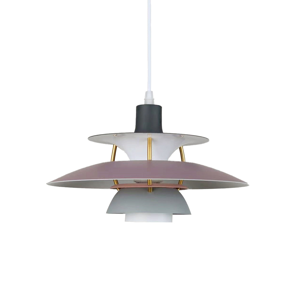 LuminoMora | Modern Shade LED Hanging Lamp Colorful Metal Living/Bedroom/Dining Room