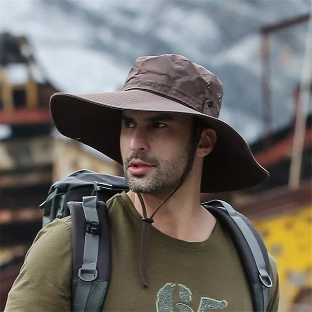 SunSeeker Gear | Zomer Bucket Hat | Cowboy Hoed Mannen | Outdoor Vissen Wandelen Strand Hoeden