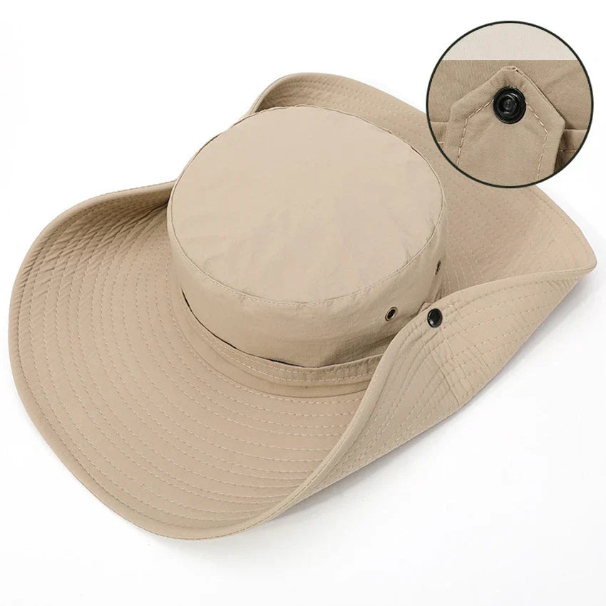 SunSeeker Gear | Zomer Bucket Hat | Cowboy Hoed Mannen | Outdoor Vissen Wandelen Strand Hoeden