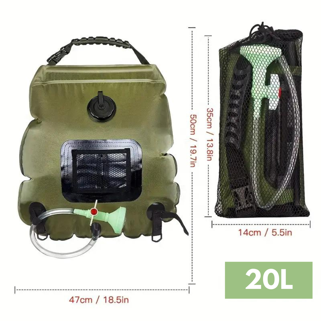 VitaGlow - Camping Douche - 20L - Verwarmd