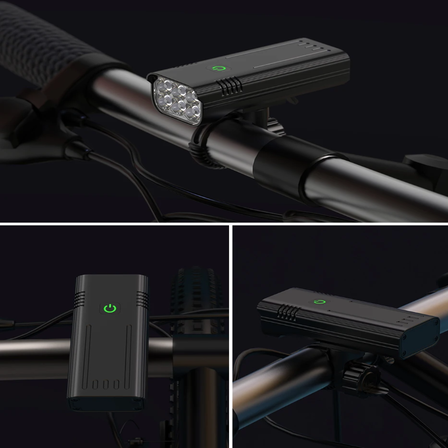 RideRay - Ultraheldere USB oplaadbare LED fietslamp