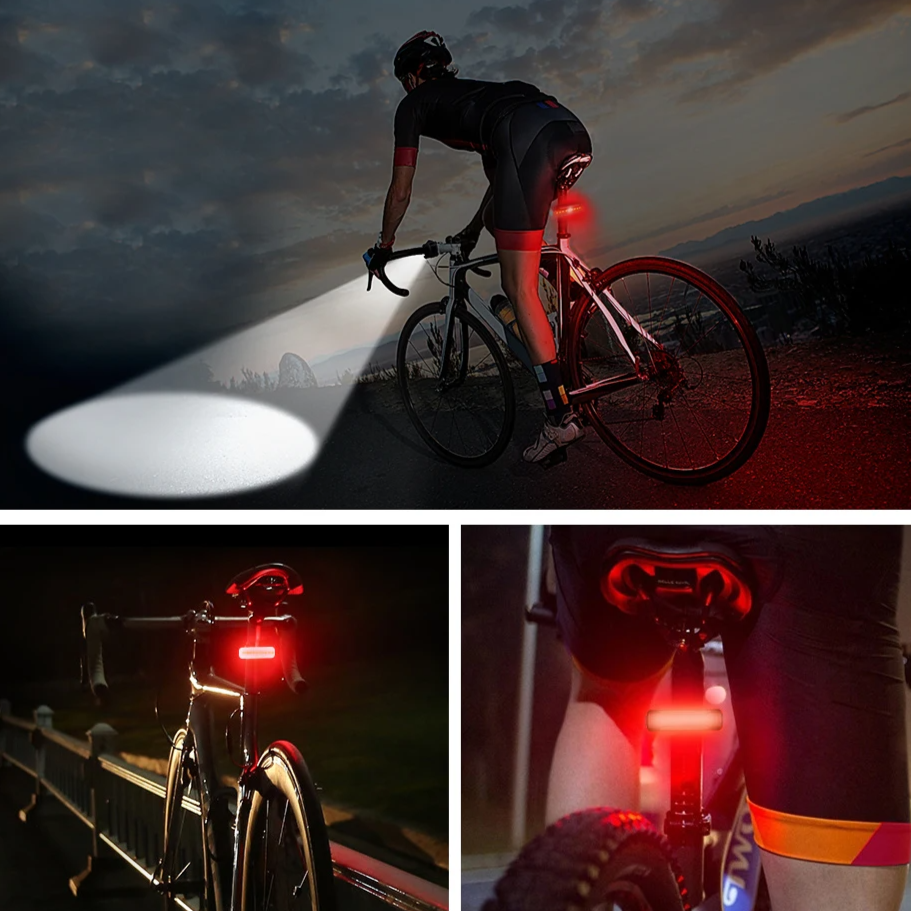 RideRay - Ultraheldere USB oplaadbare LED fietslamp