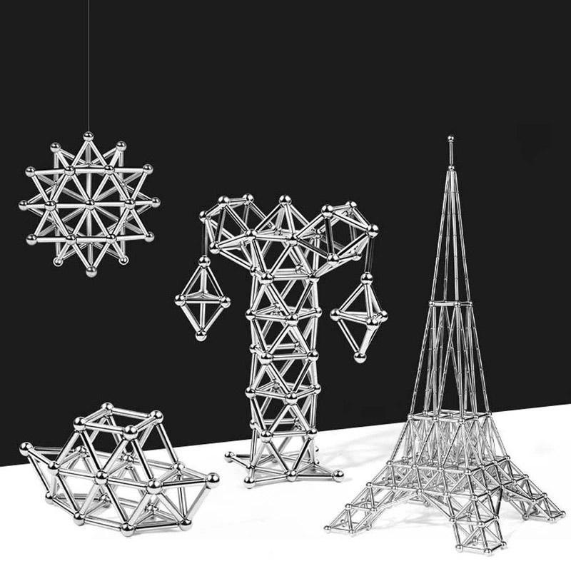 MagniCraft - Doe het zelf set magnetische ballen en staven