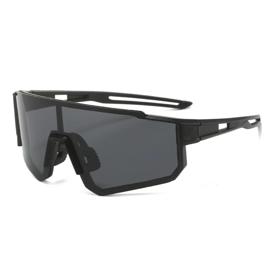 Long Keeper Sportzonnebril, gepolariseerd, voor heren en dames, sportbril, fietsbril, spiegelglas met UV 400-bescherming, voor autorijden, golfen, hardlopen, Zwart Zwart Zwart Blauw Long Keeper Sportzonnebril, gepolariseerd, voor heren en dames, sportbril, fietsbril, spiegelglas met UV 400-bescherming, voor autorijden, golfen, hardlopen, Zwart Zwart Zwart Blauw