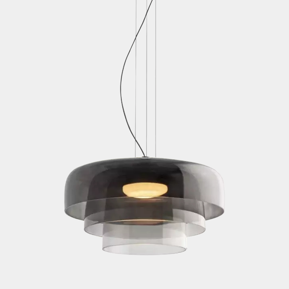 EvoGlow - Hanglamp van noors glas