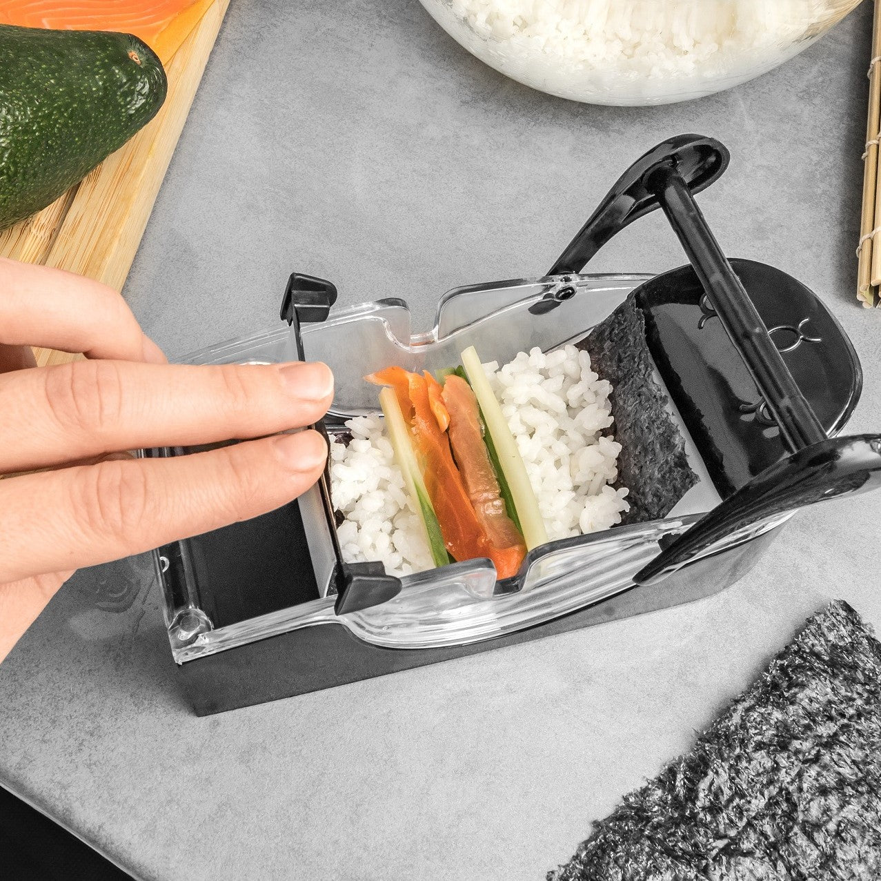 RollGenius - Gemakkelijk en snel rollende sushimaker