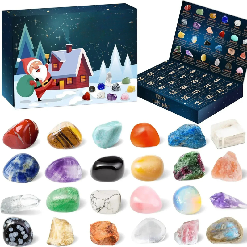 CrystalJoy - Edelsteen adventskalender voor kinderen