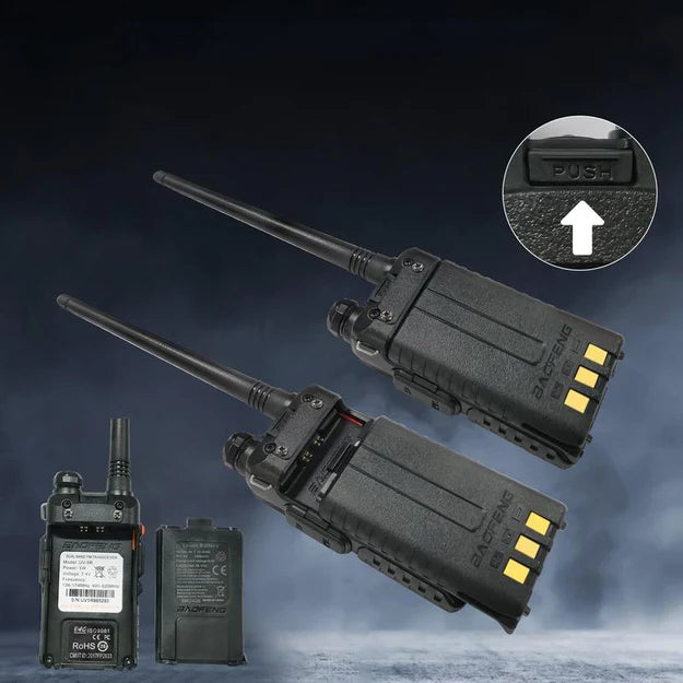 RangeTalk - Walkie talkie met 5 km bereik