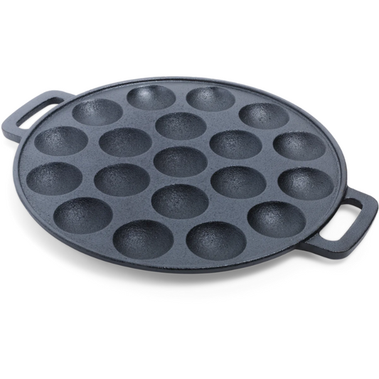 PanFlair - Antiaanbak poffertjespan voor alle warmtebronnen