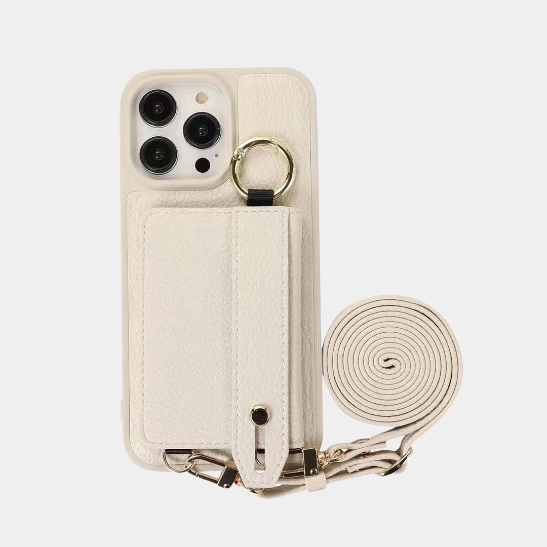 StrapPro - Kleurige iPhone crossbody hoes met schouderband