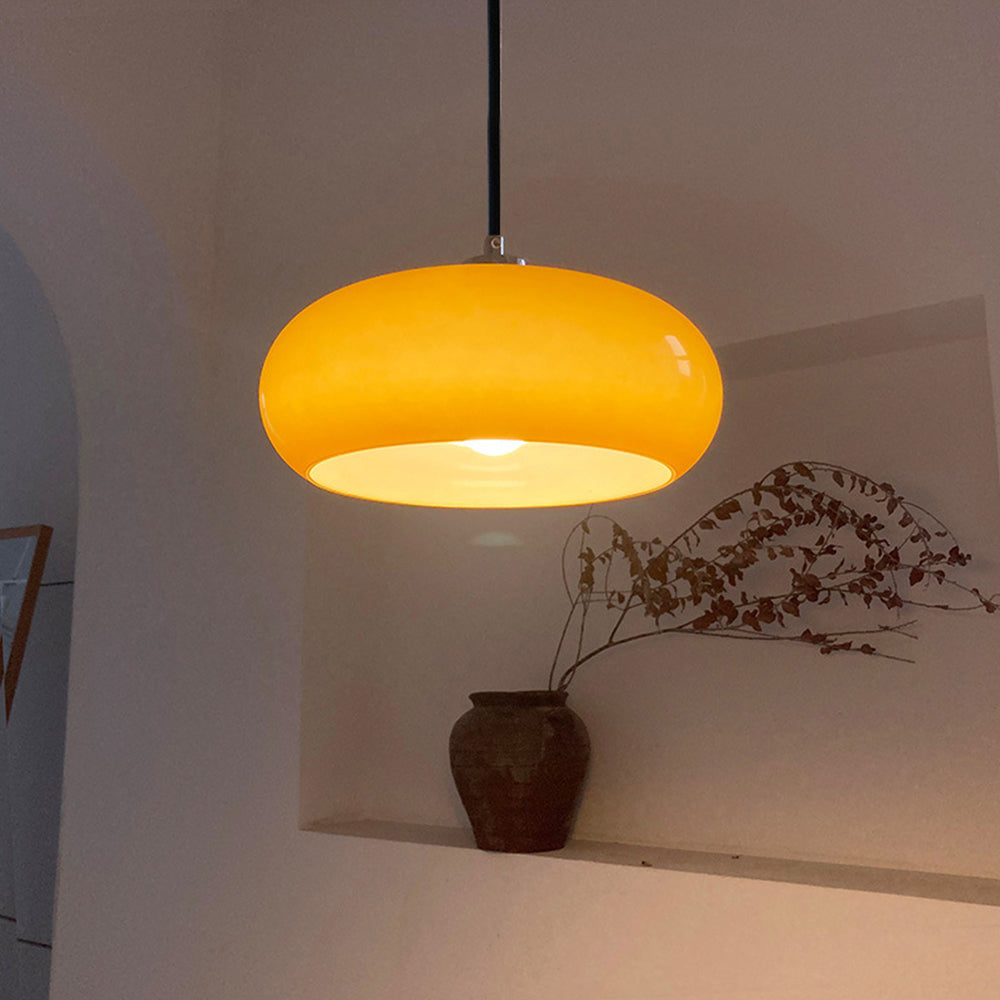 LumiScape - Broodvormige glazen hanglamp