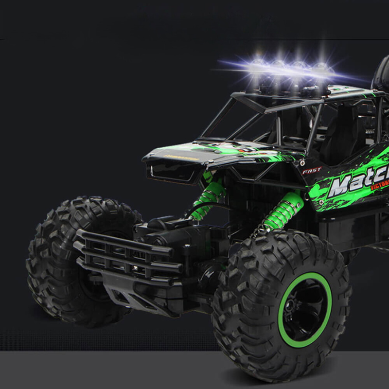 MountiMag - Afstandsbediening auto 4x4 Monster Truck Rock Crawler 2.4G Offroad klimmen auto
