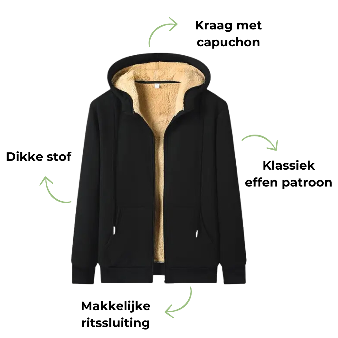 VitaPulse - Gevoerd Vest - Wol