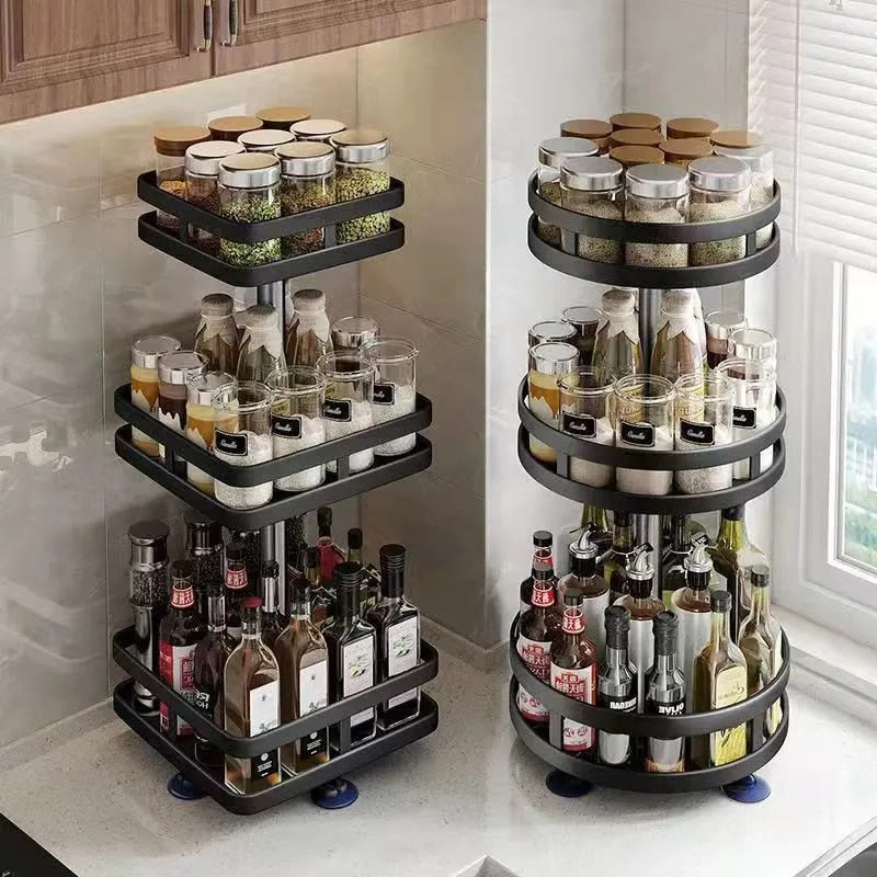 TwisterRack - 360° Draaibaar Multifunctioneel Opbergrek