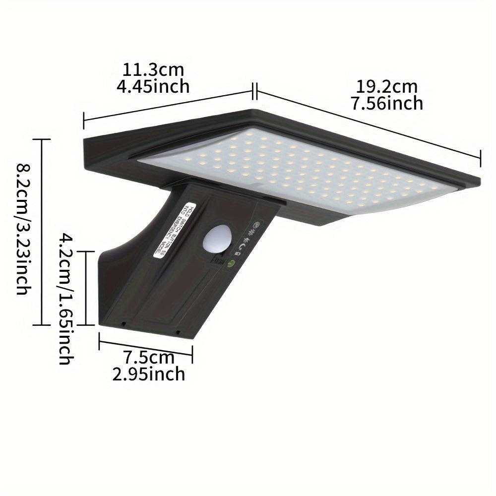 EcoSphere - Solar LED buitenlamp schijnwerper bewegingssensor - een leven lang gratis licht