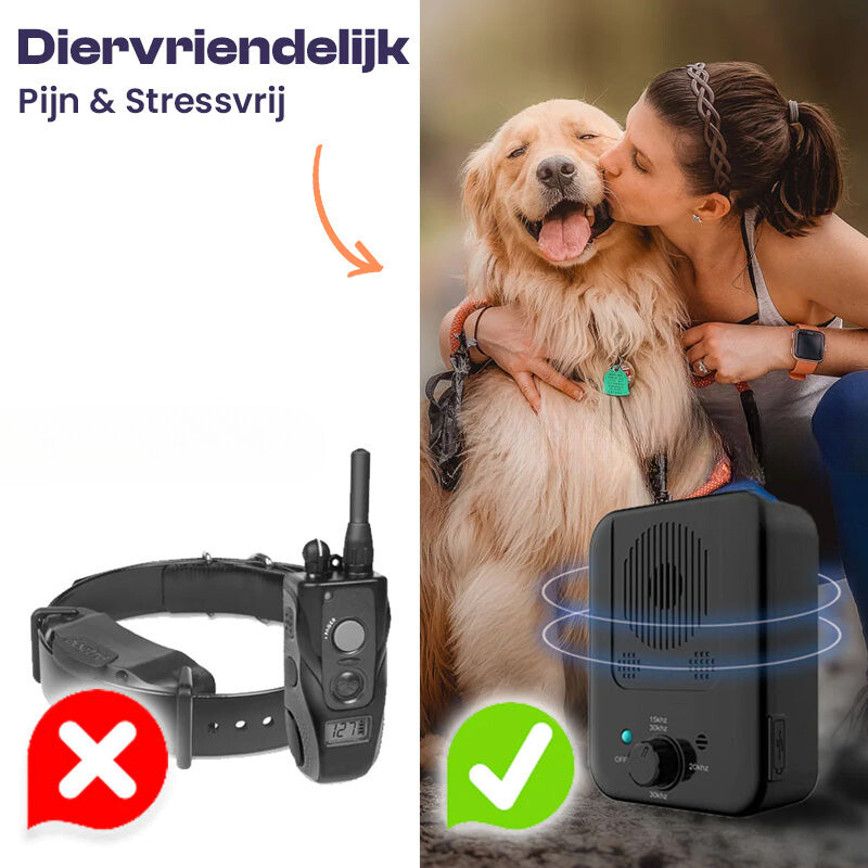 GentleWoof | Pijnvrij Anti-Blaf Apparaat