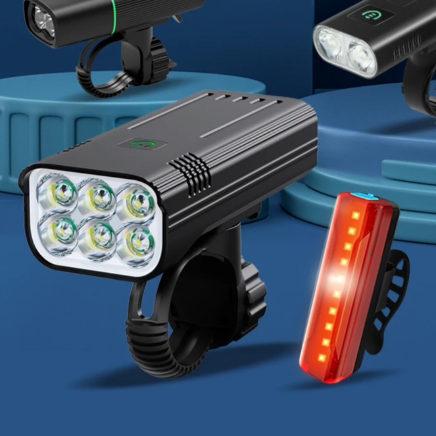 RideRay - Ultraheldere USB oplaadbare LED fietslamp
