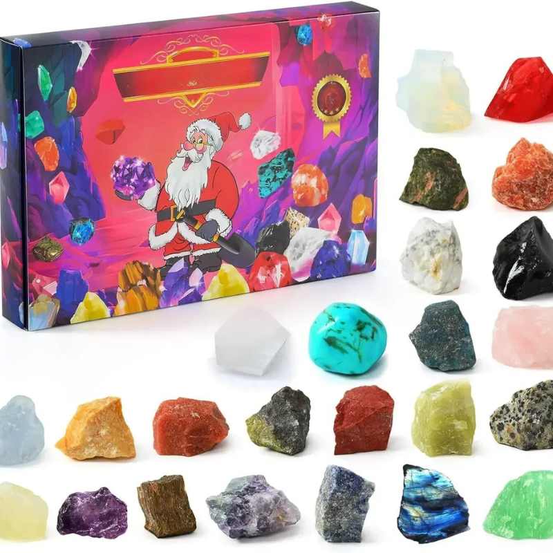 CrystalJoy - Edelsteen adventskalender voor kinderen
