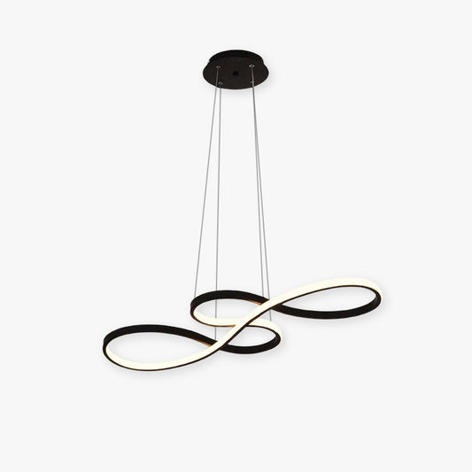 SereneShine |  LED Hanglamp Metal/Silicone Zwart/Wit/Goud Slaap/Eet/Woonkamer