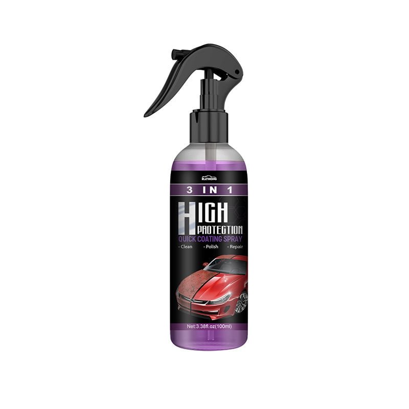AutoShield - 3 in 1 Hoge Bescherming Snelle Autolak Spray