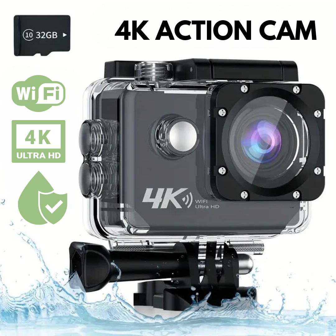 VivoBreeze - 4K UHD Action Cam