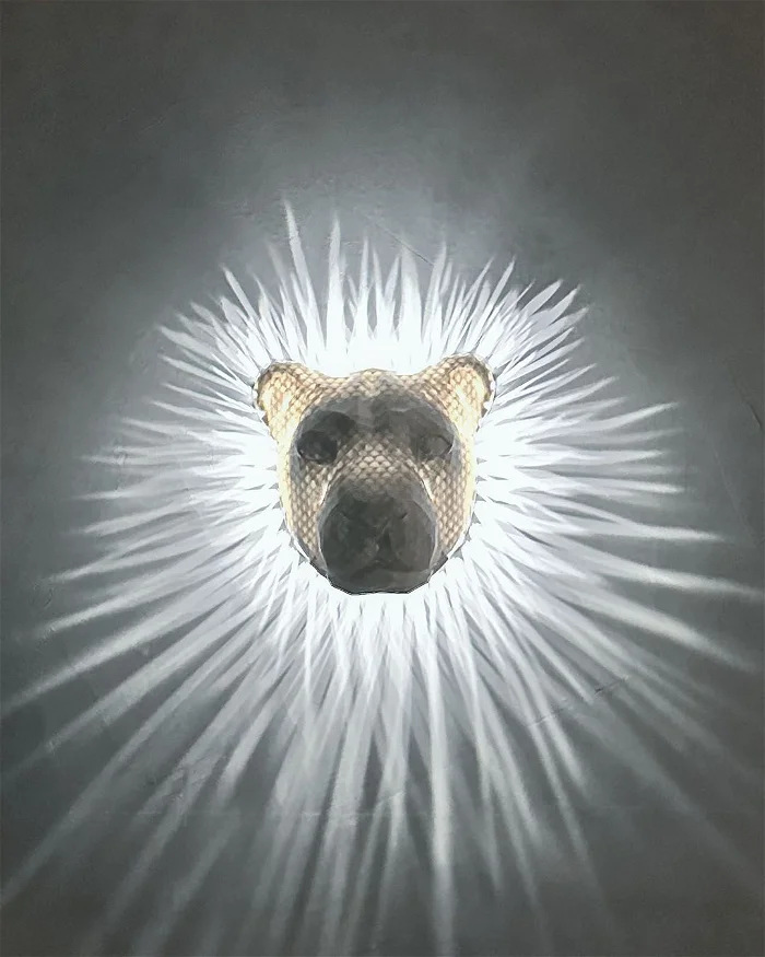 Birdlight - 3D LED-wandlamp met dierenontwerp
